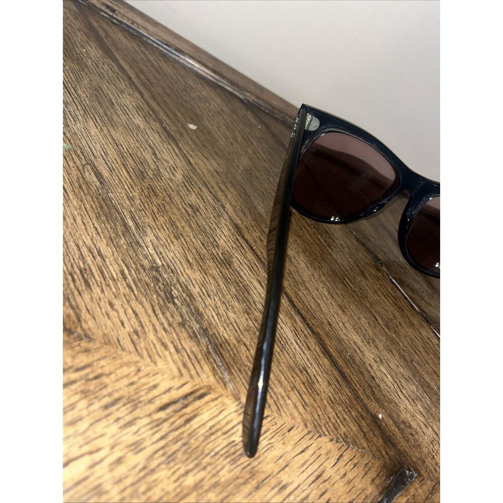Vintage B&L Ray Ban Wayfarer II 2 Bausch & Lomb Sunglasses Black ‼️Frames Only‼️ - Picture 5 of 11